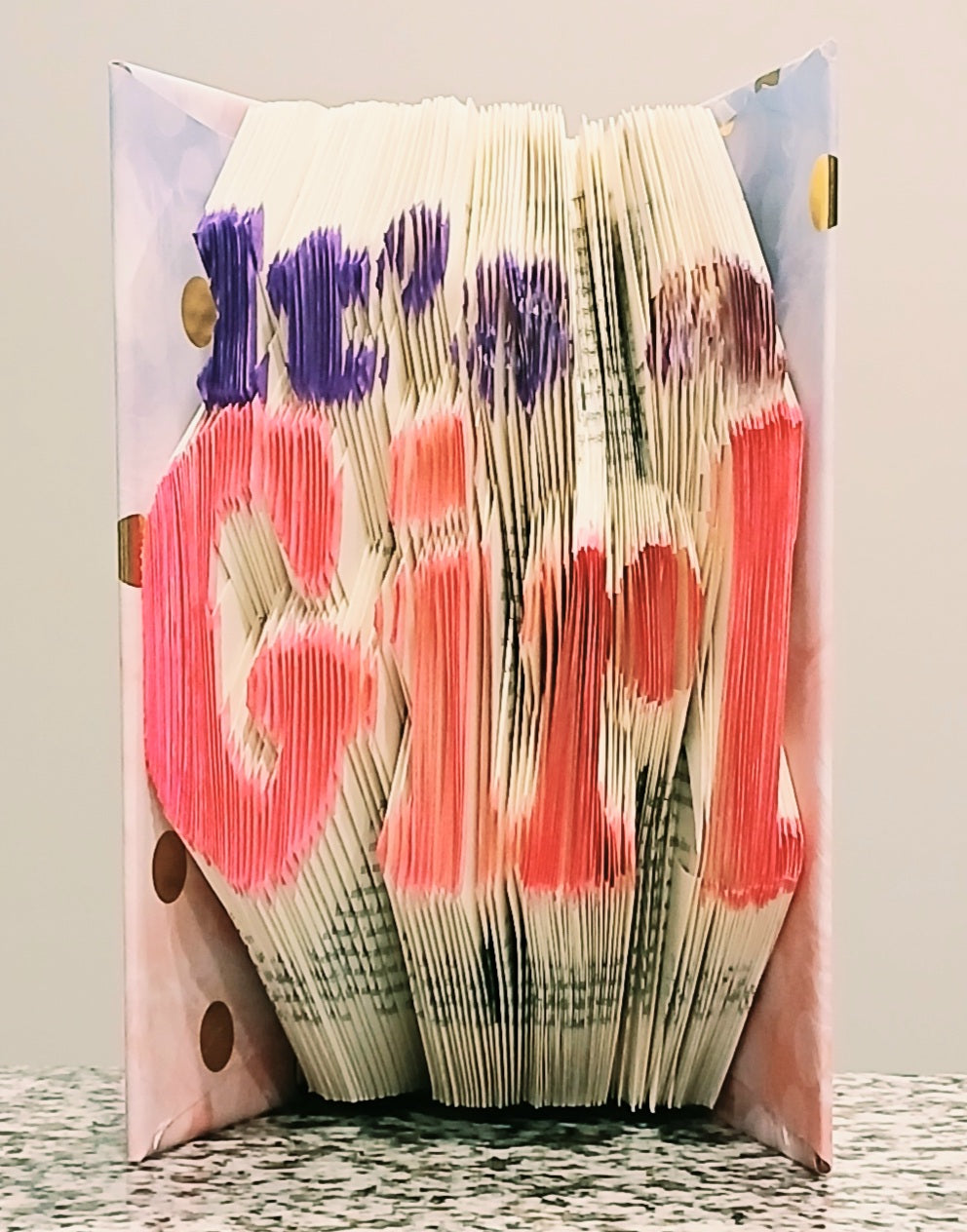 It's a Girl Book Art