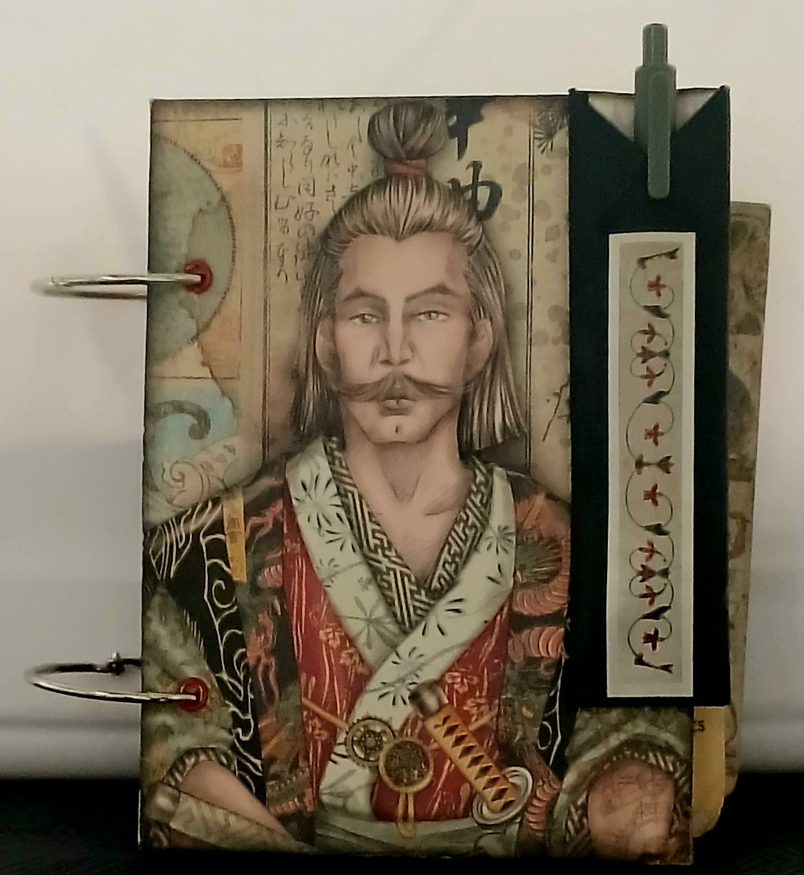 ORIENTAL WARRIOR JOURNAL BOOK