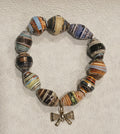 PAPER BEAD BRACELET