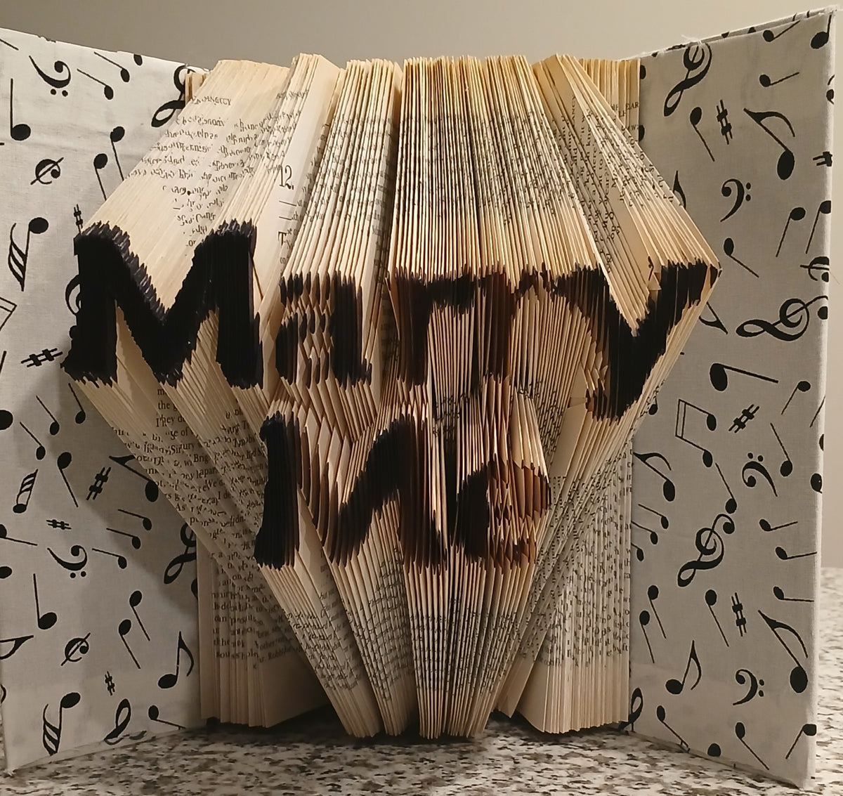 Marry Me Book Art