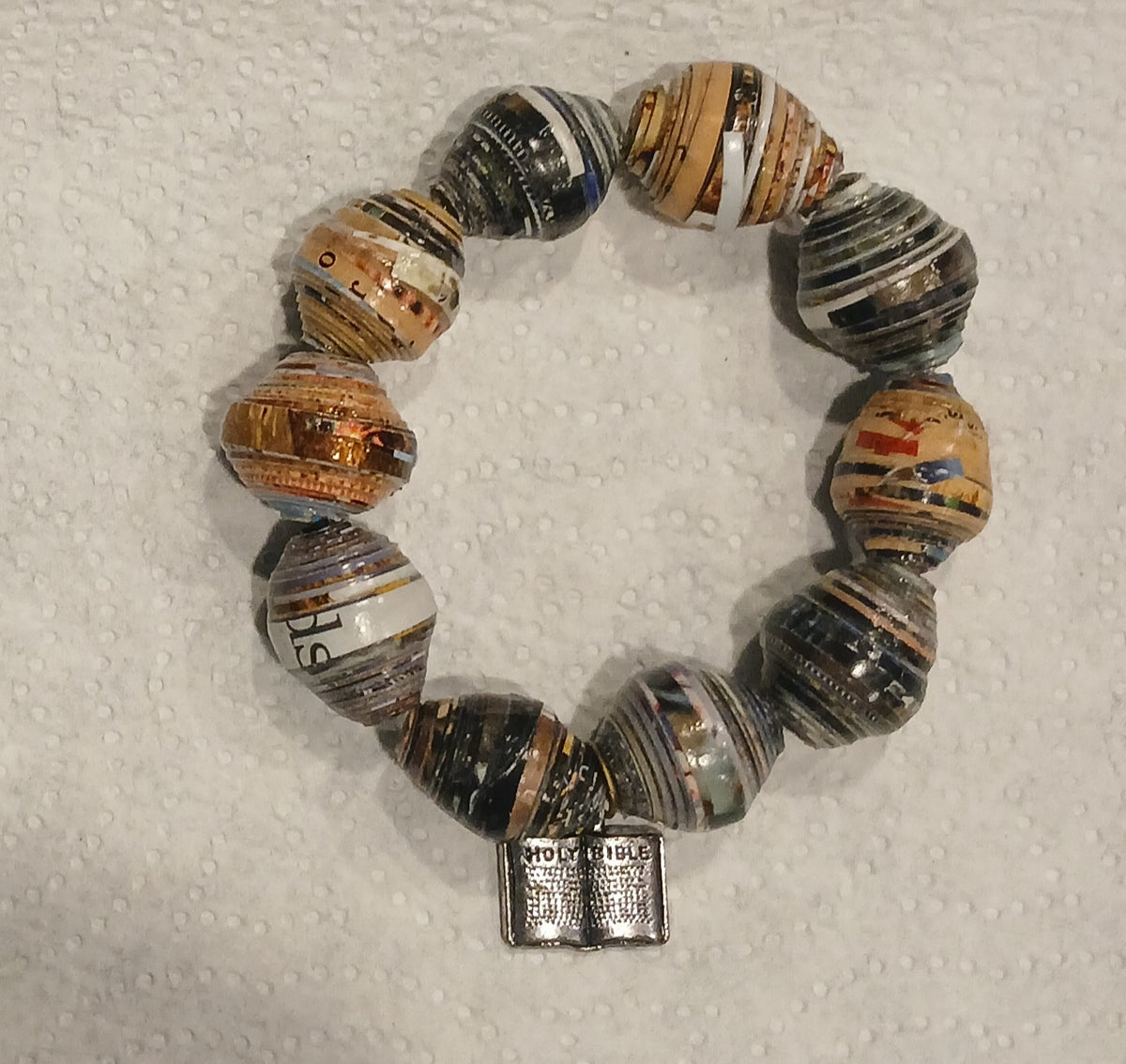 PAPER BEAD BRACELET