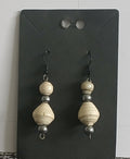 Paper Bead Earrings